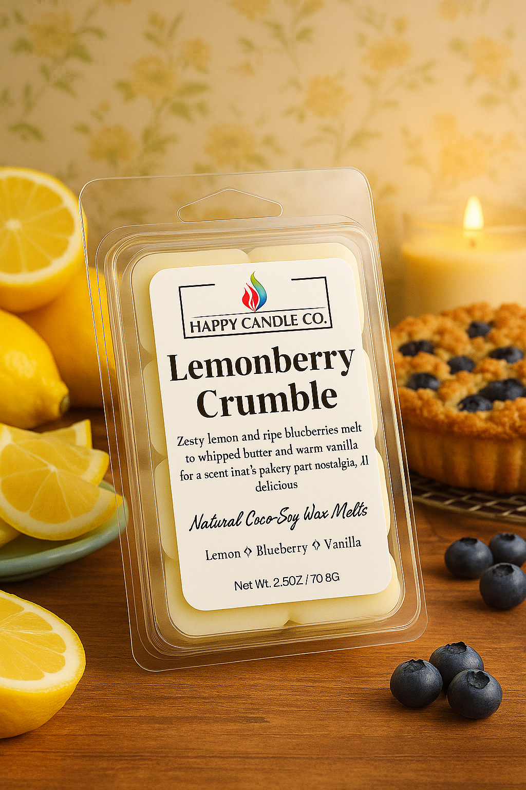 Lemonberry Crumble Wax Melt
