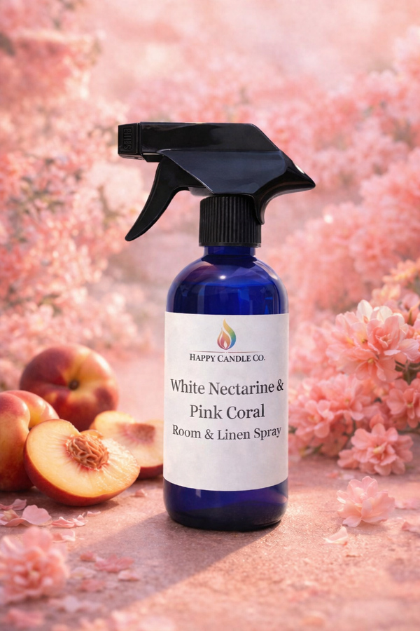 White Nectarine & Pink Coral Room & Linen Spray