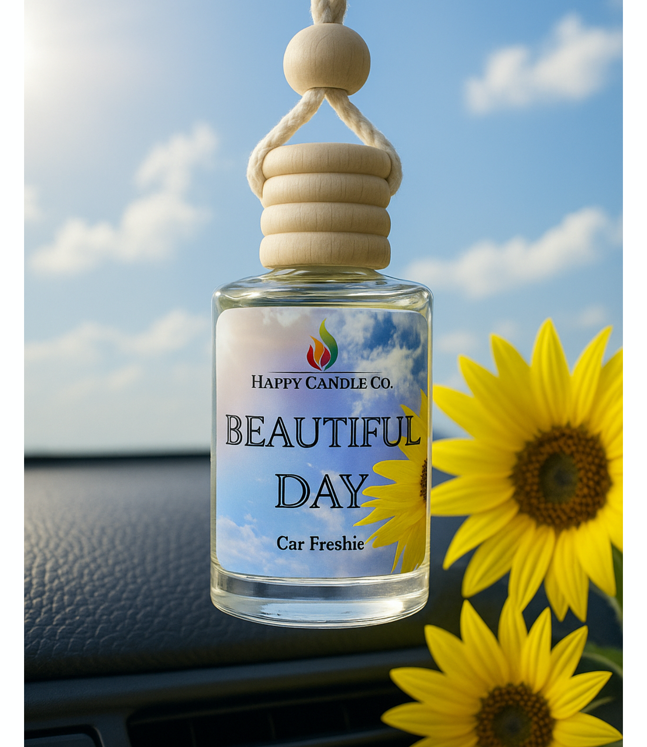 Beautiful Day Car Freshie