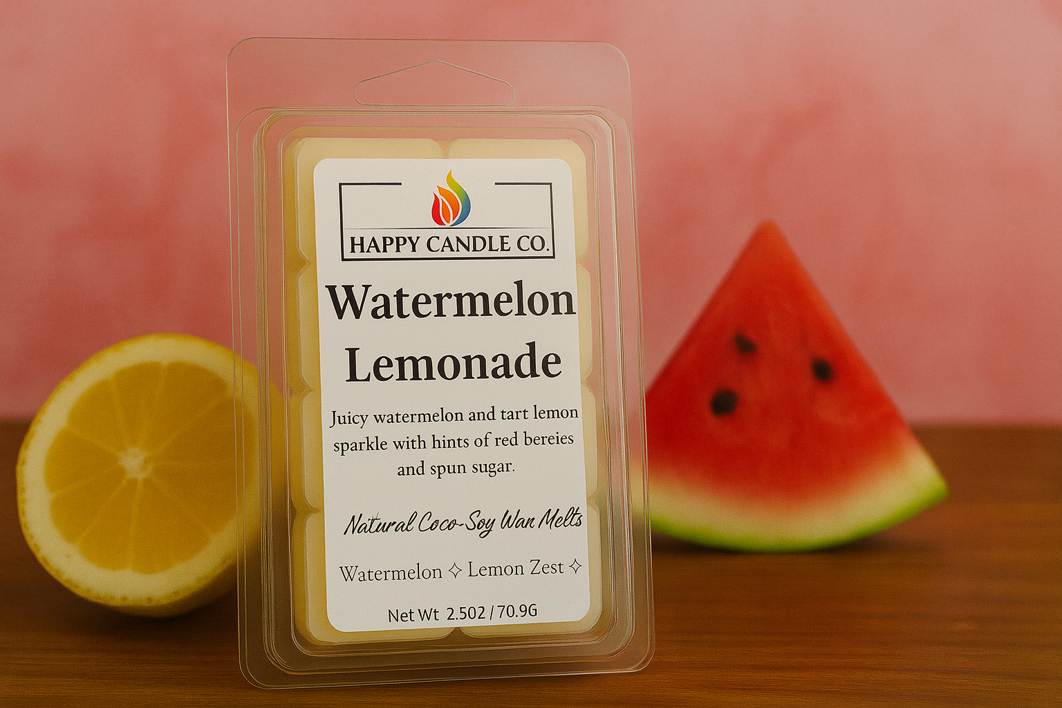 Watermelon Lemonade Wax Melt