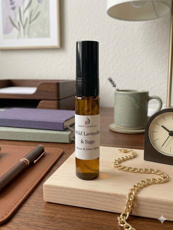 Wild Lavender & Sage Mini Mist | Room & Linen Spray