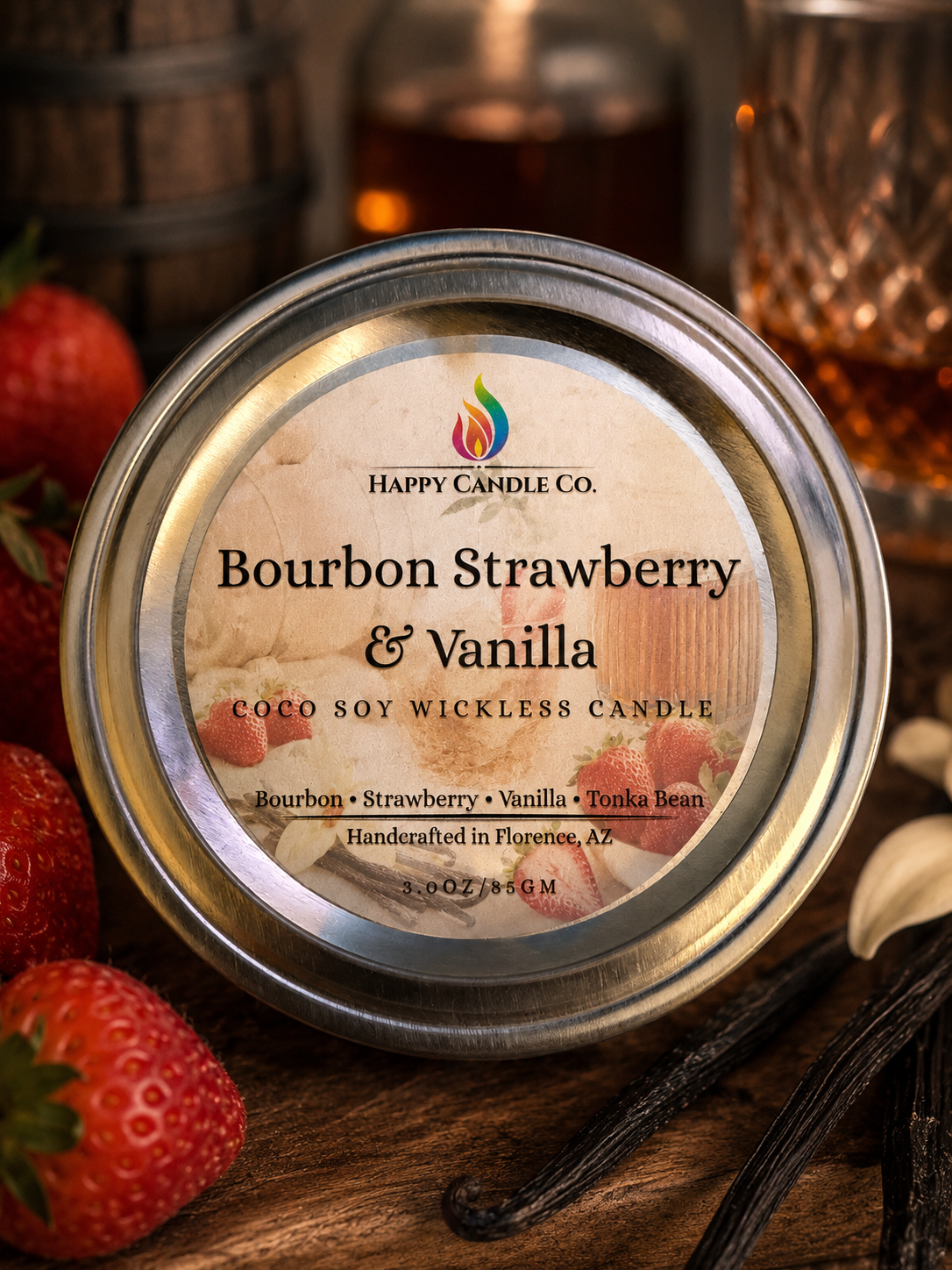 Bourbon Strawberry & Vanilla