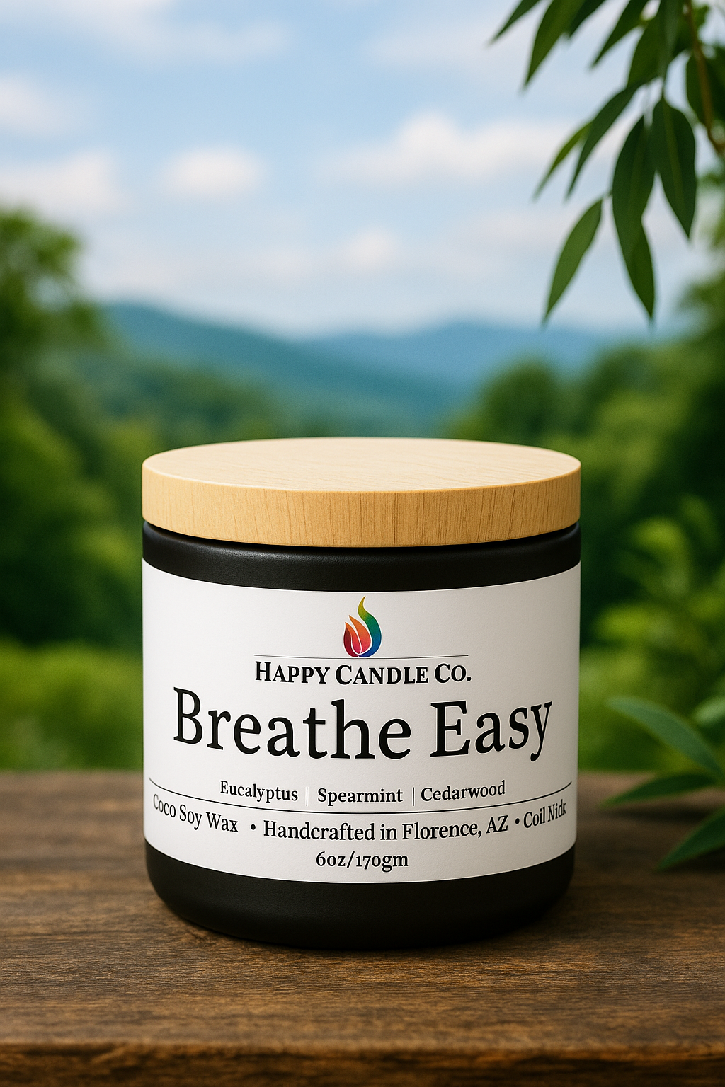 Breathe Easy Candle
