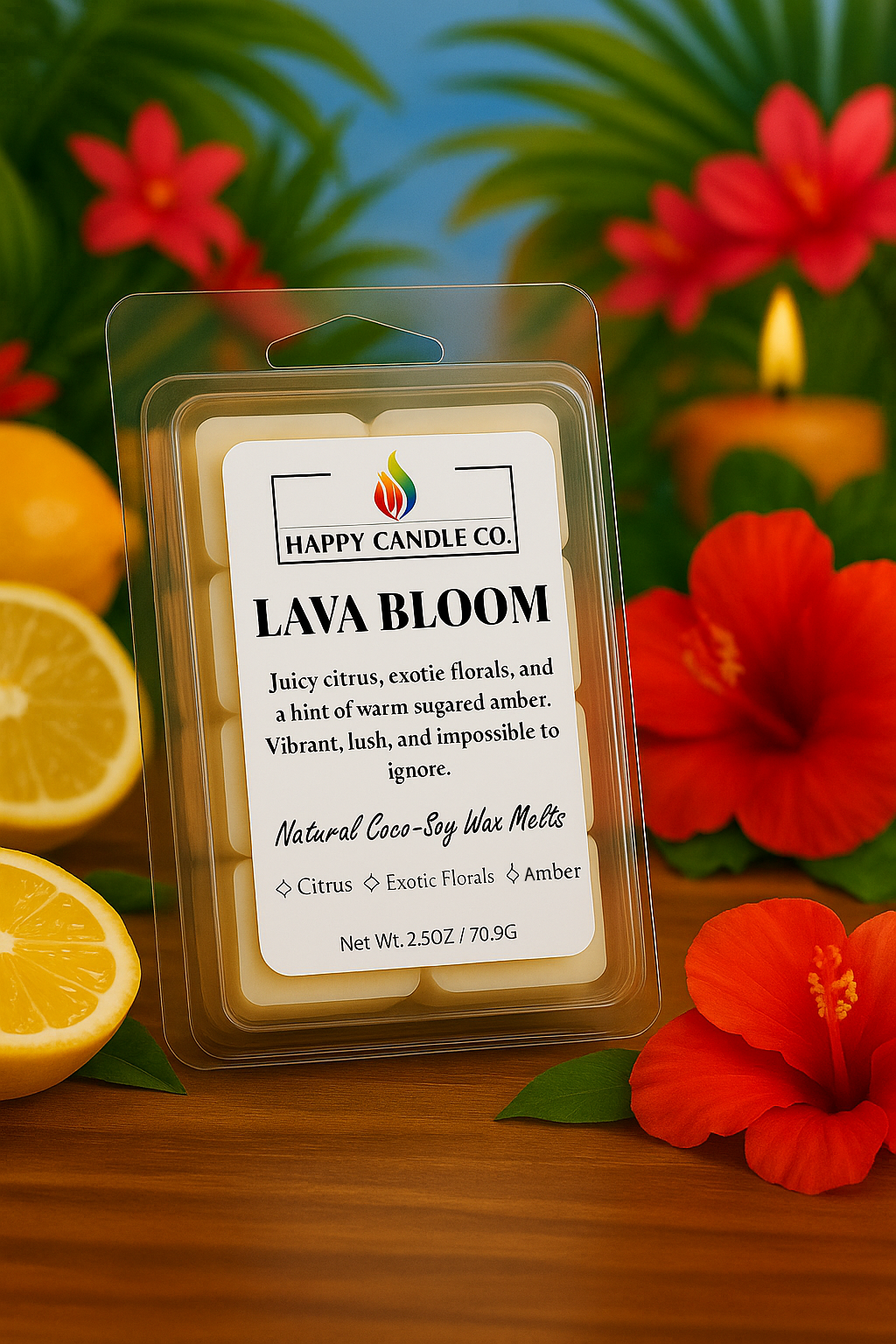 Lava Bloom Wax Melt