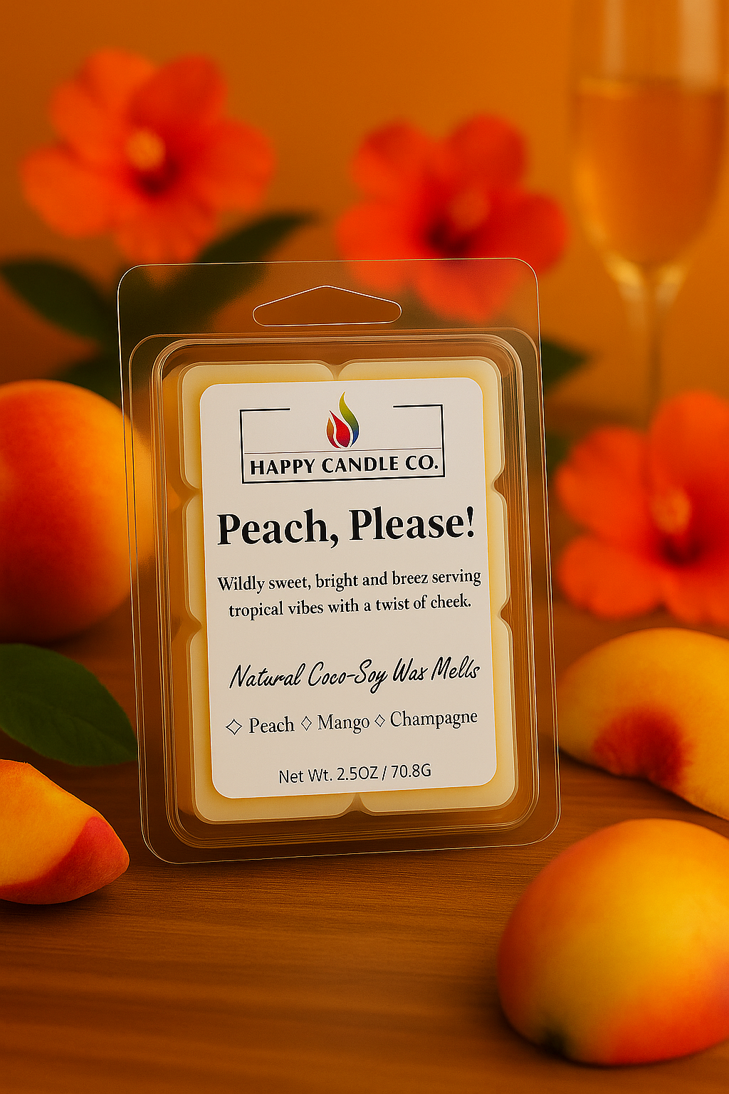 Peach, Please! Wax Melt